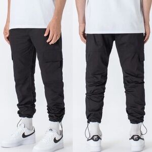 NWT Zanerobe Jumpa Cargo Pants Black Size 29 Utility Pockets Cotton Casual Pant